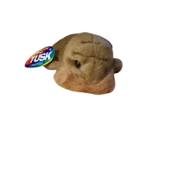 Plush “Tusk” Toy for kids! Vintage & new with tags! - Picture 3 of 3